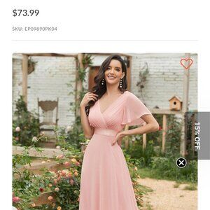 Pink Bridesmaid dress